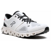 On Running Cloud X 3 Ivory Lightweight Performance Sneakers - Cloud Tread